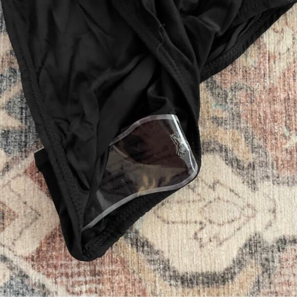 We Are HAH (Hot as Hell) Eyes On Top Black Bodysuit New Small - Picture 10 of 10